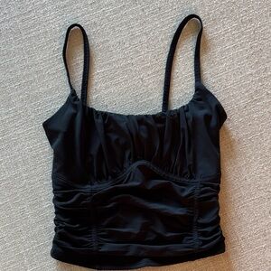 Abercrombie & Fitch Black Tank Top